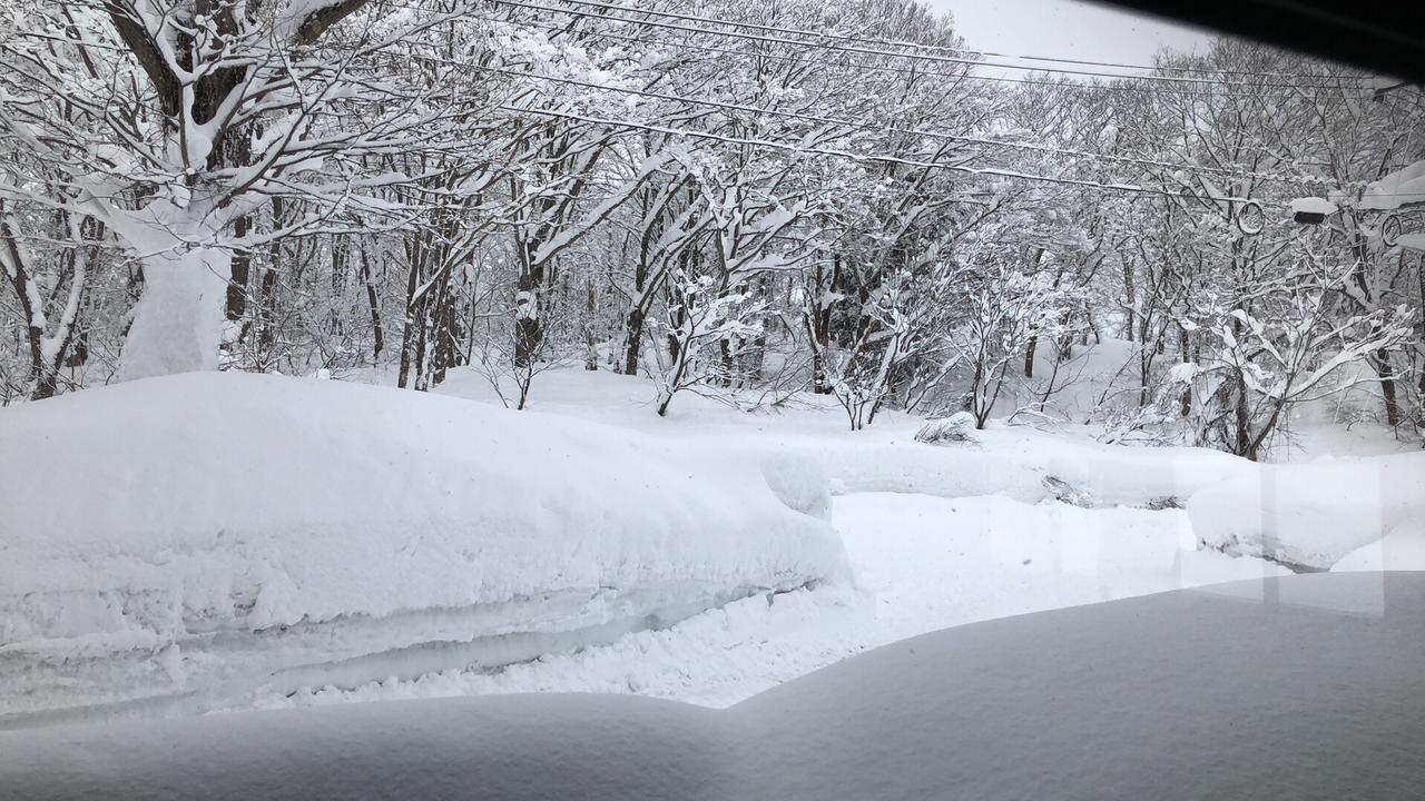 Base Camp The Lodge Myoko Buitenkant foto